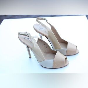 Guiseppe Zanotti sling back stiletto heels